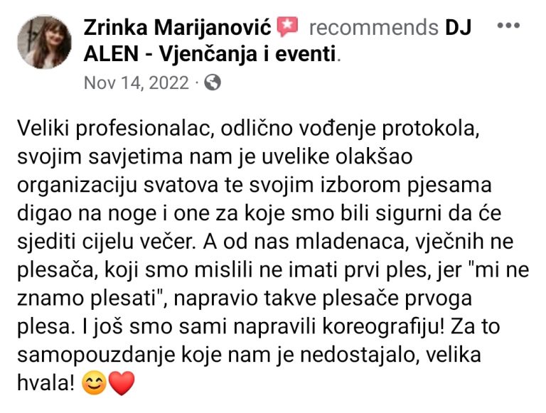 tražite DJ za vjenčanja Zagreb Osijek event DJ