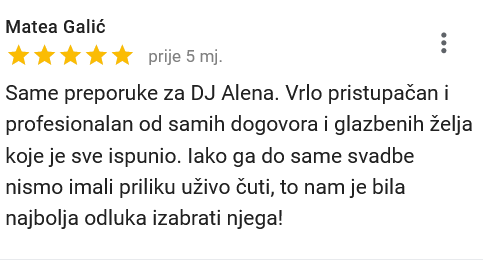 tražite DJ za vjenčanja Zagreb Osijek event DJ