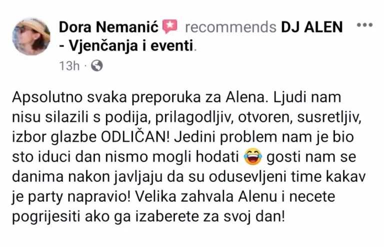 tražite DJ za vjenčanja Zagreb Osijek event DJ