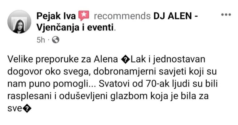 tražite DJ za vjenčanja Zagreb Osijek event DJ