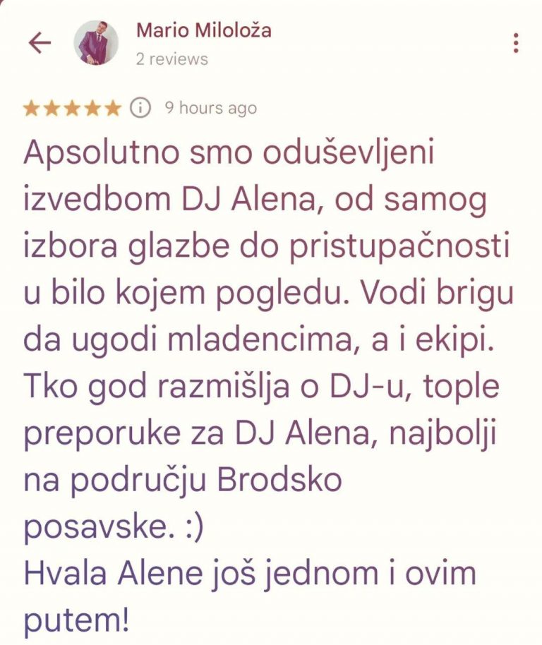 tražite DJ za vjenčanja Zagreb Osijek event DJ