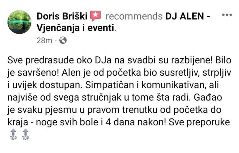 tražite DJ za vjenčanja Zagreb Osijek event DJ