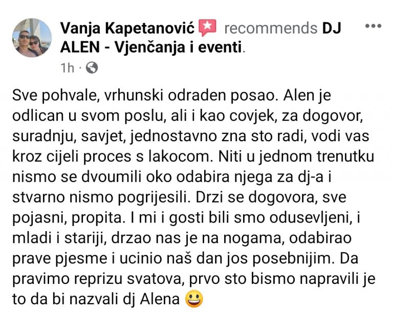 tražite DJ za vjenčanja Zagreb Osijek event DJ