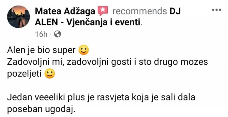tražite DJ za vjenčanja Zagreb Osijek event DJ