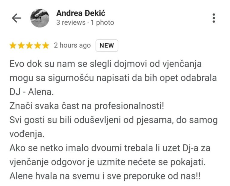 tražite DJ za vjenčanja Zagreb Osijek event DJ