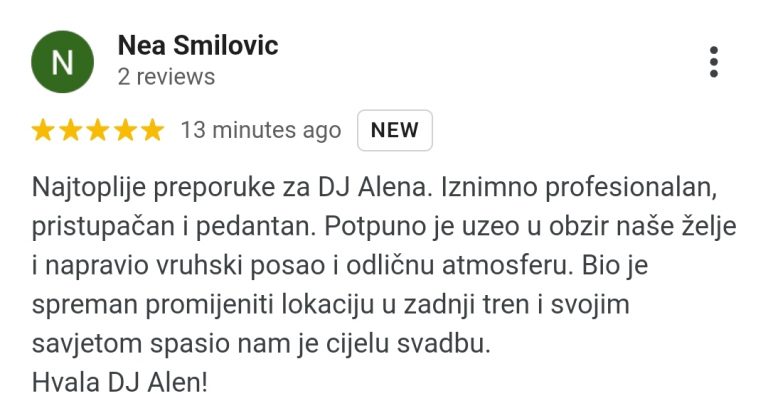 tražite DJ za vjenčanja Zagreb Osijek event DJ