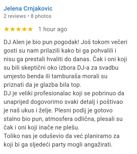 tražite DJ za svadbe Zagreb Osijek