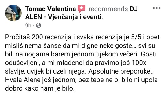 tražite DJ za svadbe Zagreb Osijek