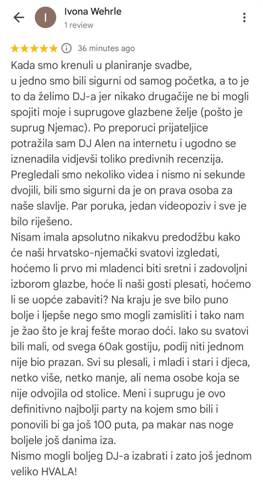 tražite DJ za svadbe Zagreb Osijek