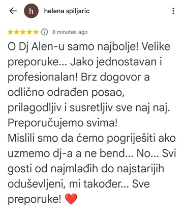 DJ za vjenčanja, DJ za svadbe, Wedding DJ