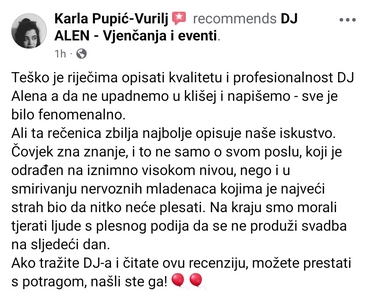 DJ za vjenčanja, DJ za svadbe, Wedding DJ