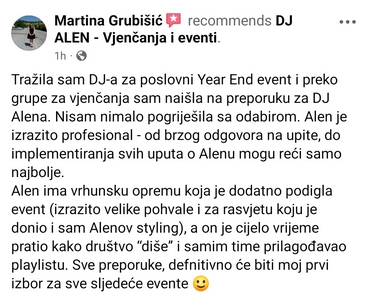 DJ za vjenčanja, DJ za svadbe, Wedding DJ
